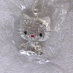 Jumbo Hello Kitty Pendant Necklace